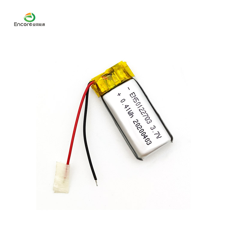 501227 3.7v 110mah Lithium Polymer Battery