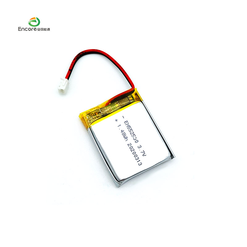 400mah Wearable Products Li Polymer Battery