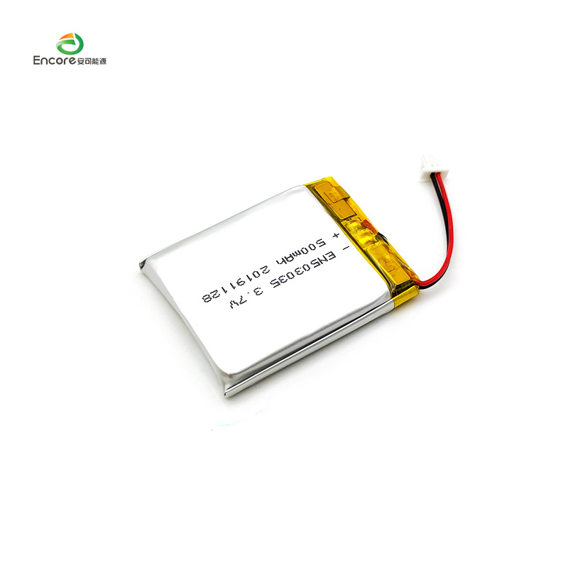 500mAh Li-ion for Medical Device
