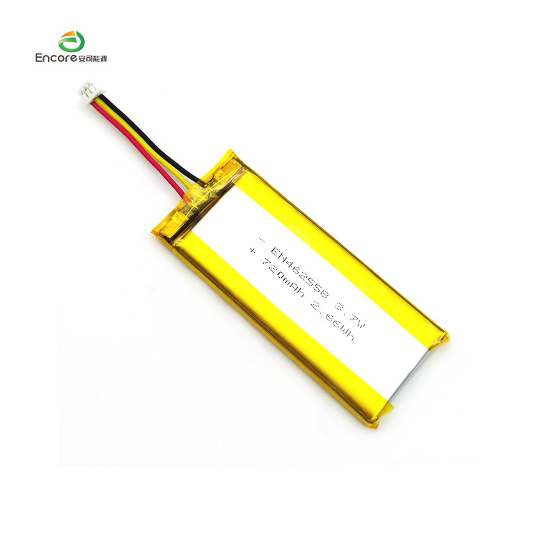 720mAh Li-ion Rechargeable Lipo Lithium Polymer Battery