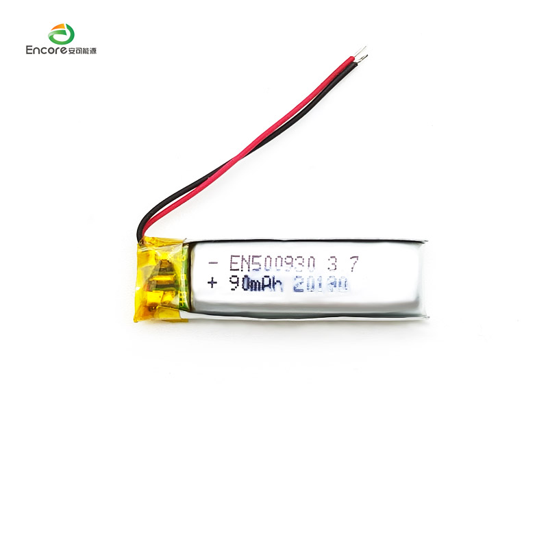 90mah Rechargeable Lithium Polymer Battery