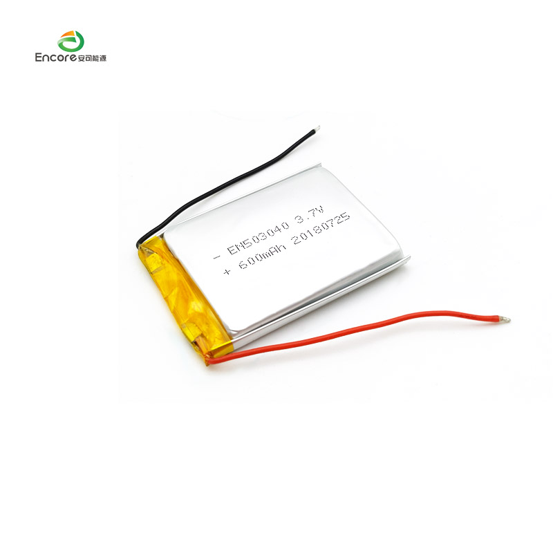 3.7V 600mah Lipo Battery
