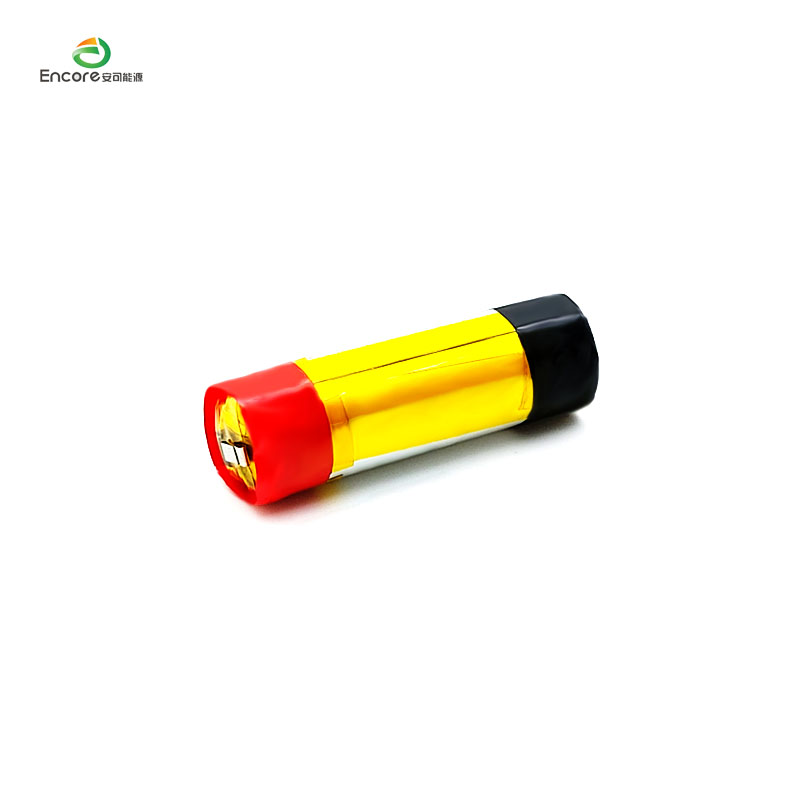 13400 Cylindrical 550mah lipo battery