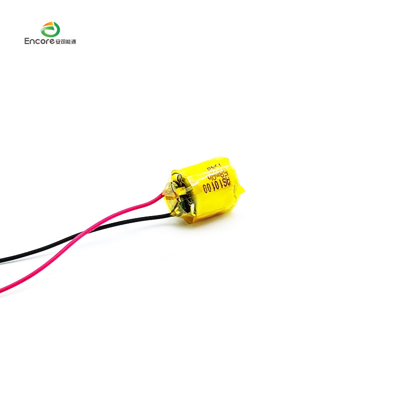 Rechargeable Small Cylinder 3.7v Lipo Battery