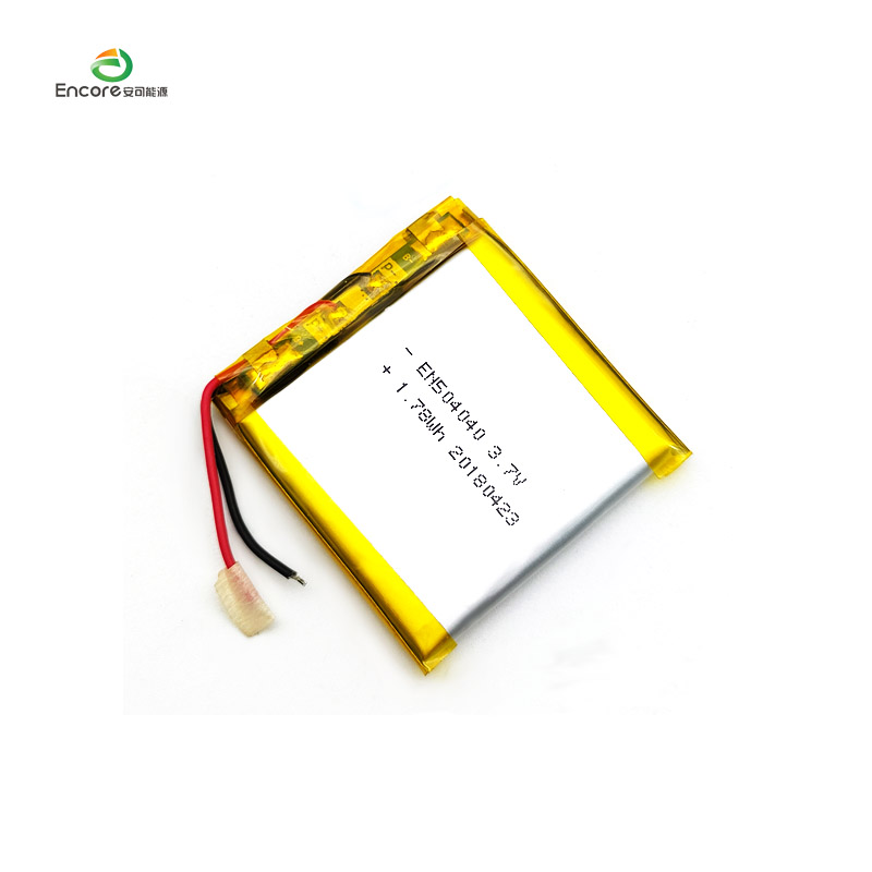 480mah Wearable Products Li Polymer Battery