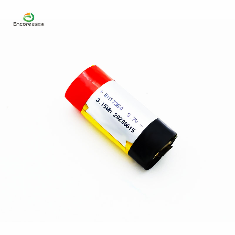 17350 850mah lipo battery