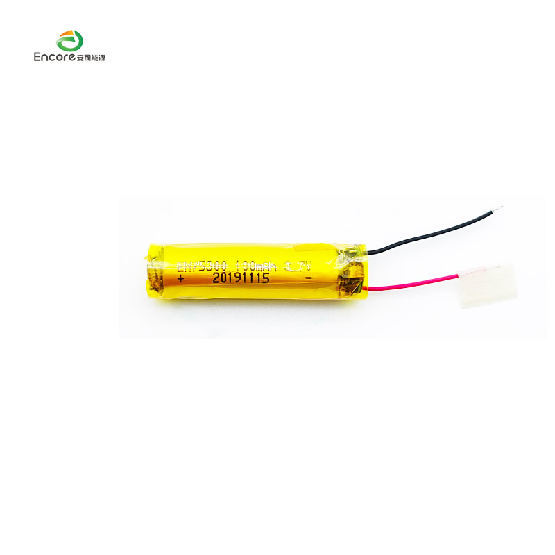 100mah Vape Li Polymer Battery