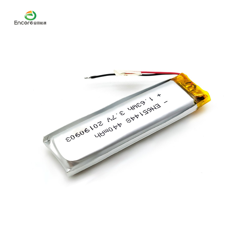 651448 450mah 3.7v lipo battery
