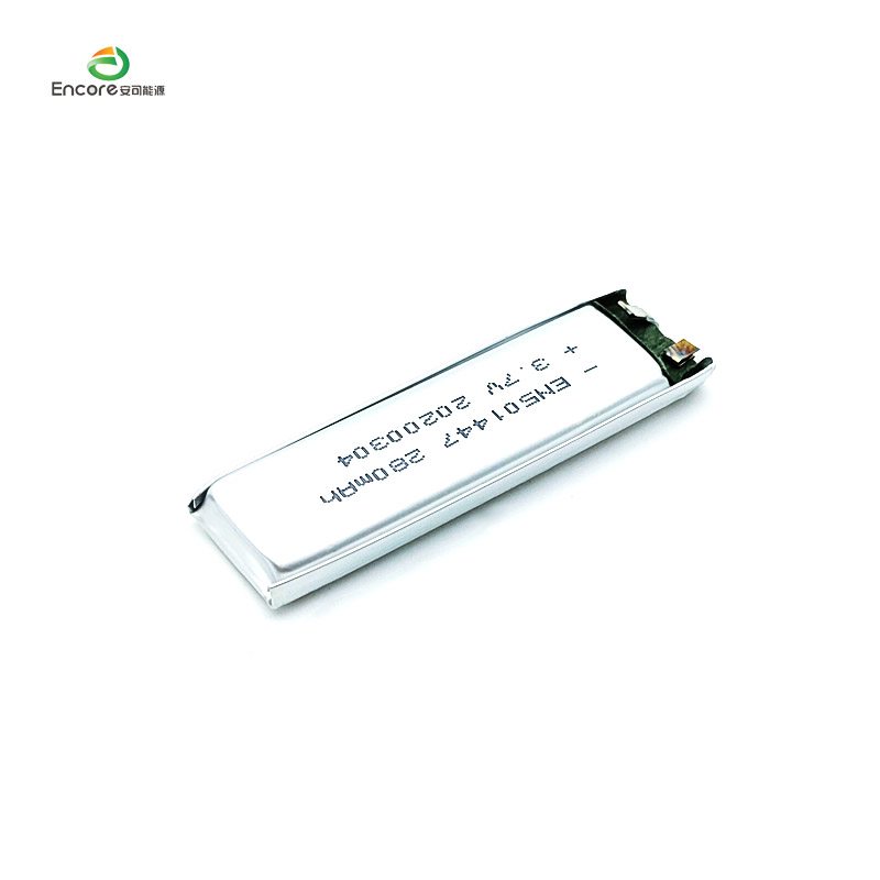 280mah 3.7v Li-polymer Lipo Battery