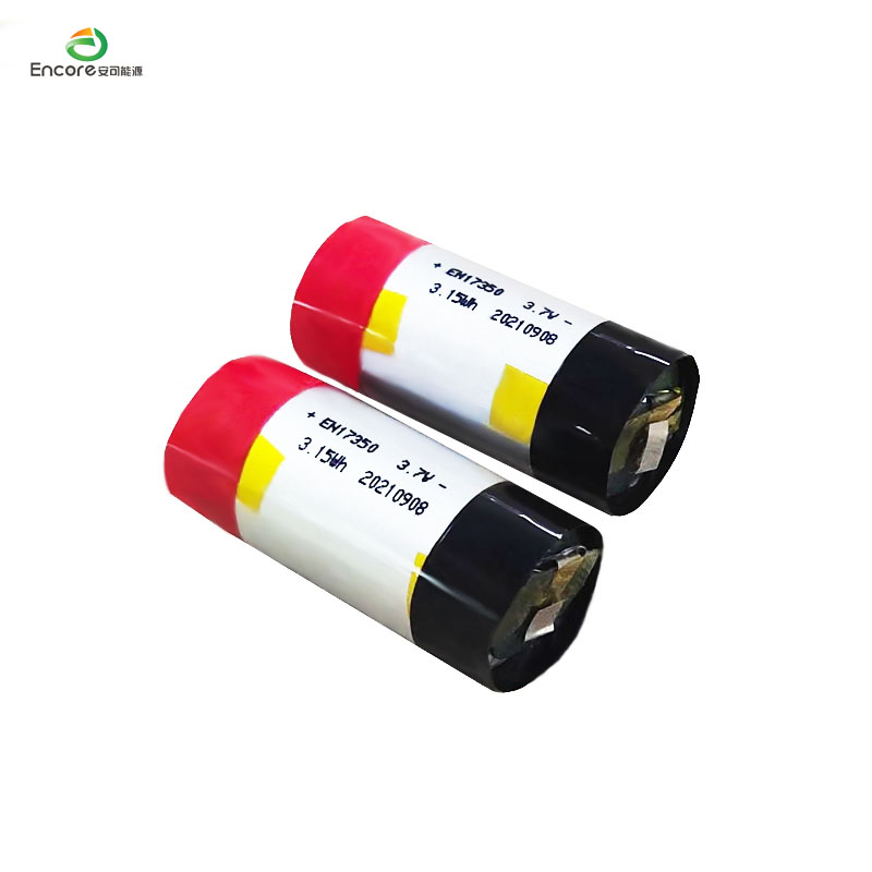 17350 850mah lipo battery