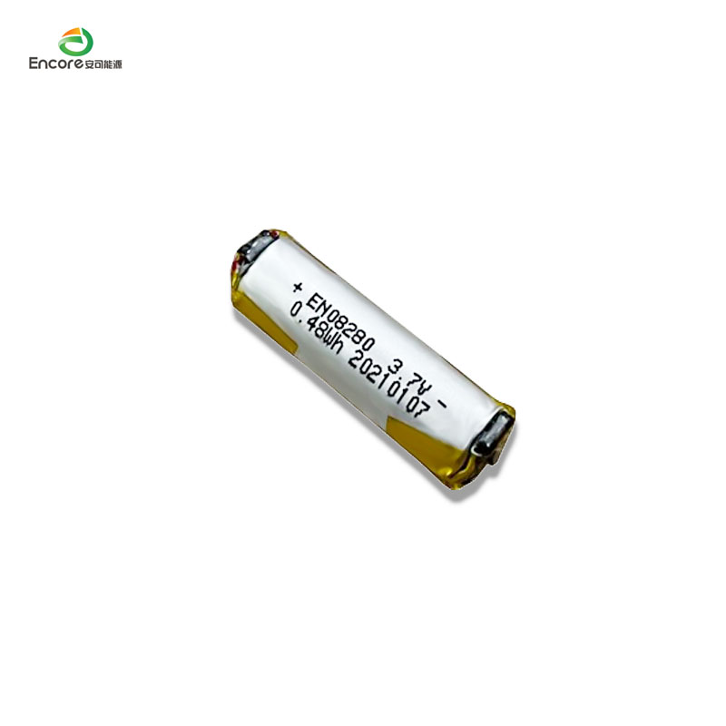 08280 120mAh Cylindrical lipo battery
