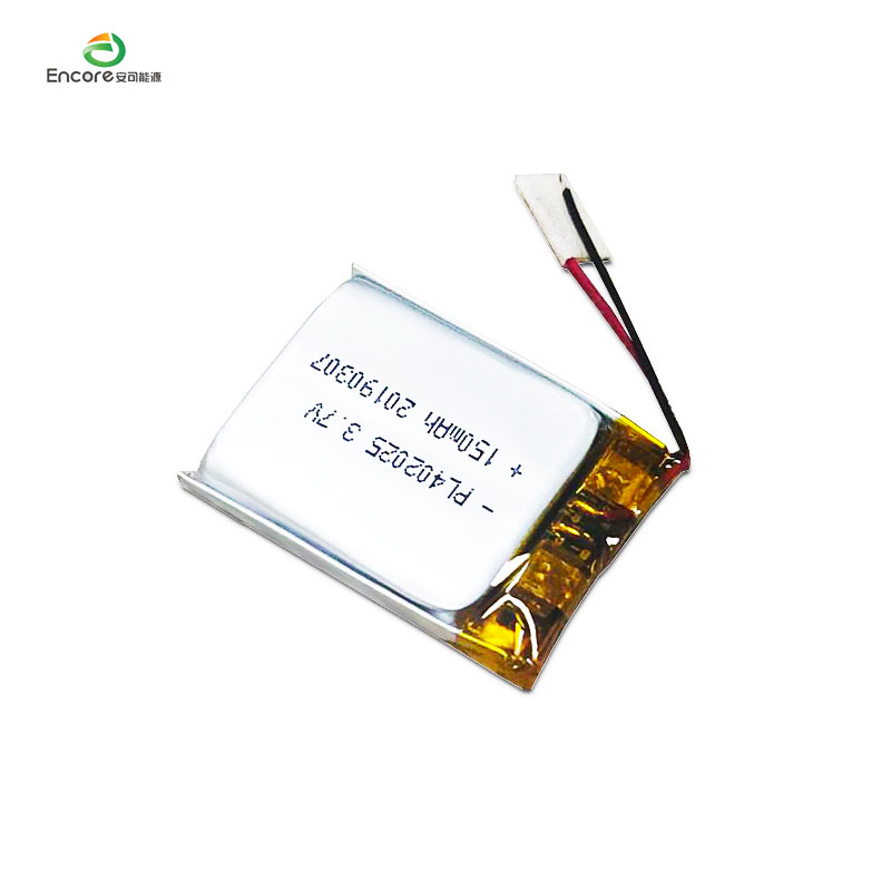 402025 150mAh 3.7v rechargeable lipo battery