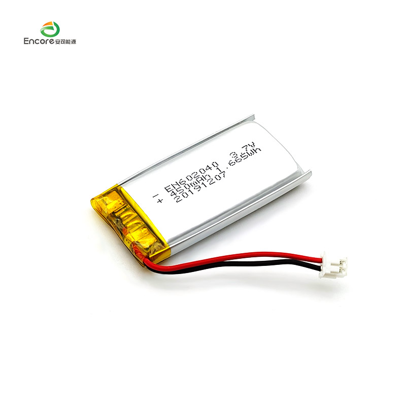 602040 3.7v 450mah Li Polymer Battery