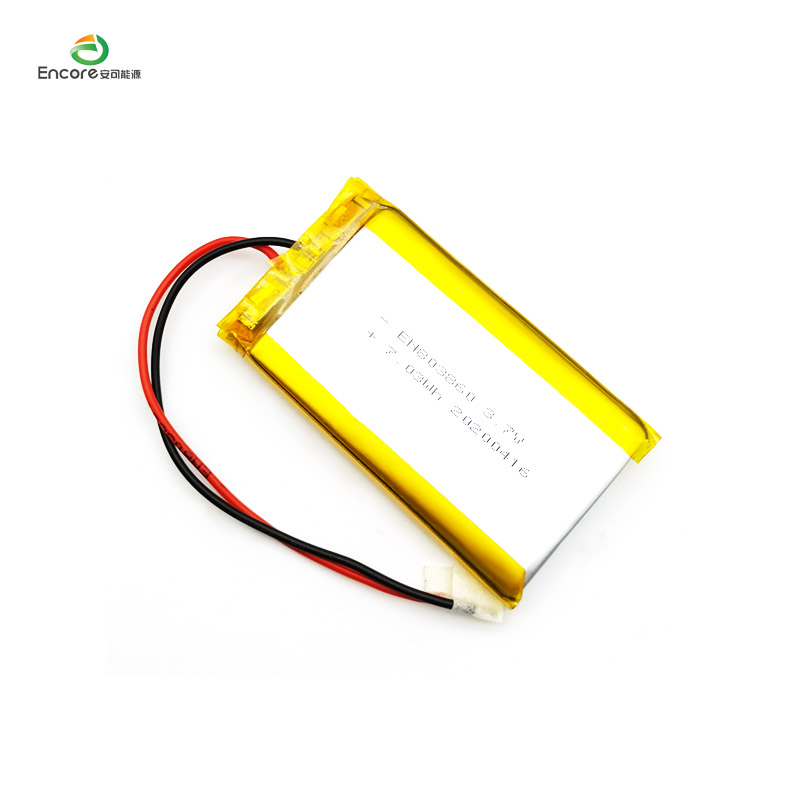 3.7v 2000mah Li Polymer Battery
