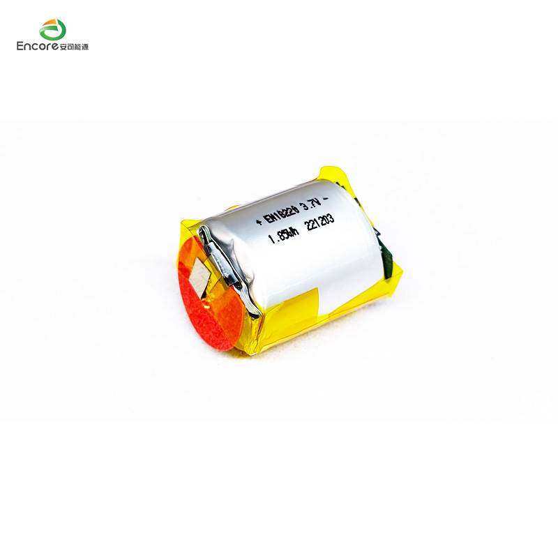Round Vape 18200 500mah 1.85wh 3.7v lipo battery