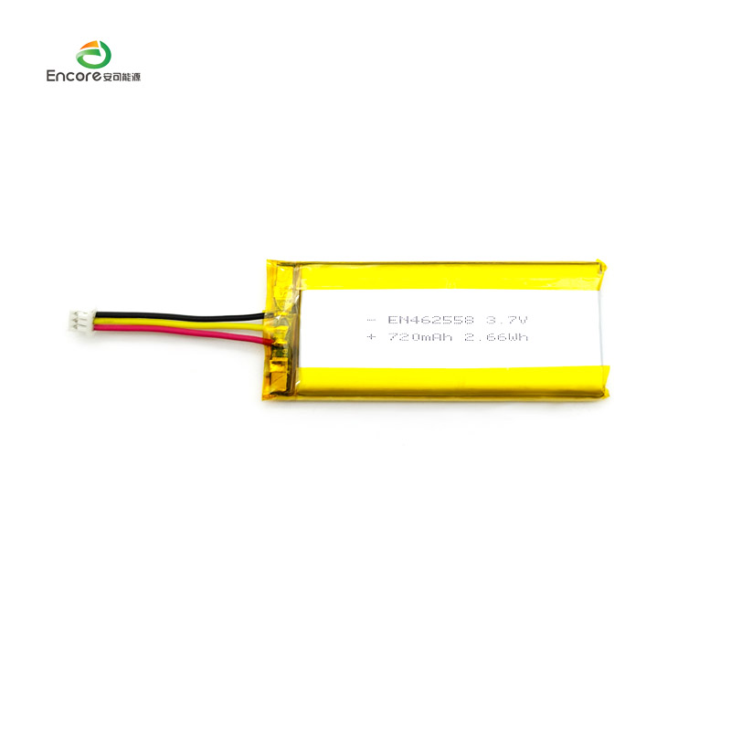 720mAh Li-ion Rechargeable Lipo Lithium Polymer Battery
