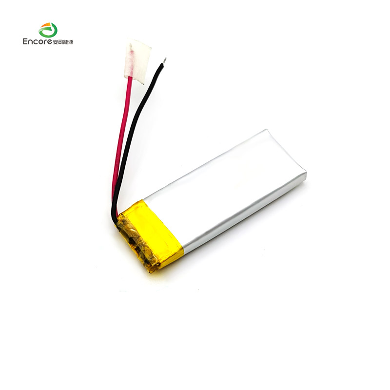 3.7v 125mah Smart Wearable Devices Lipo Battery