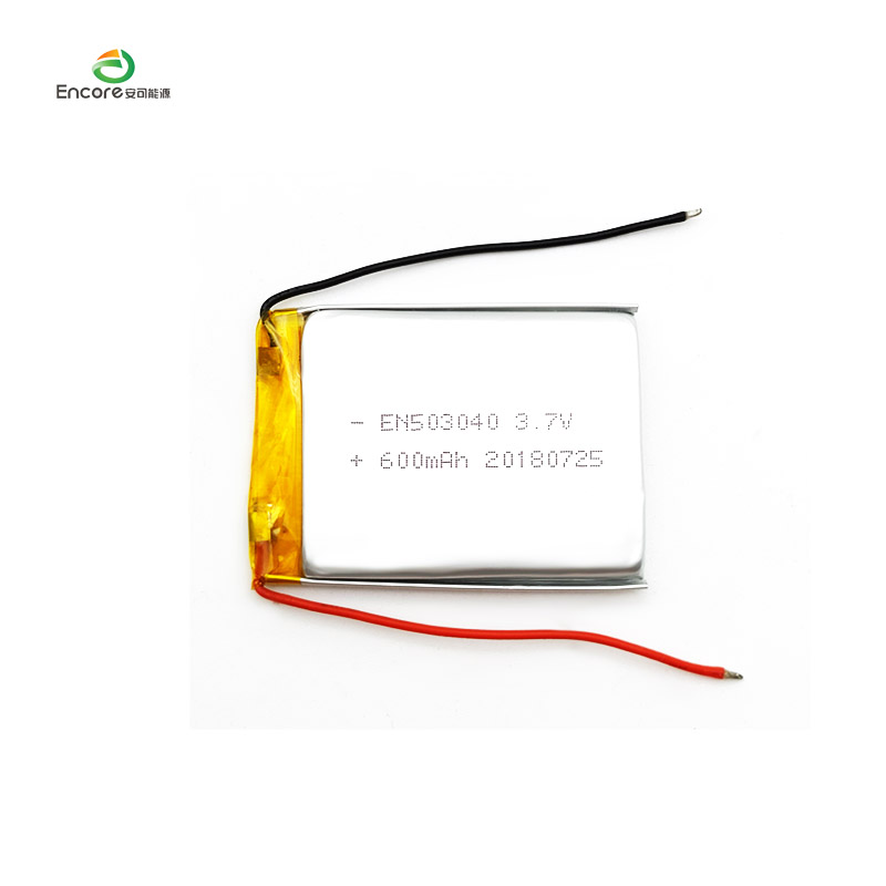3.7V 600mah Lipo Battery